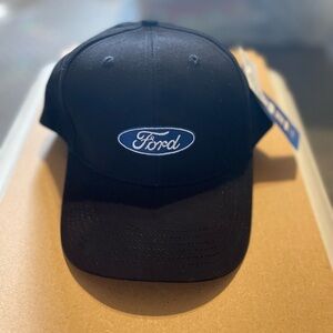 Ford Logo Black Cap